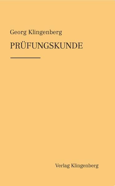 Product Image: Prüfungskunde: Eine Einführung