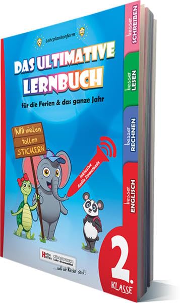 Das ultimative Lernbuch 2: für die Ferien & das ganze Jahr, 2. Klasse (Hefte helfen: pädagogische Lehr- und Lernmittel) Foreign Languages ​​& Dictionaries