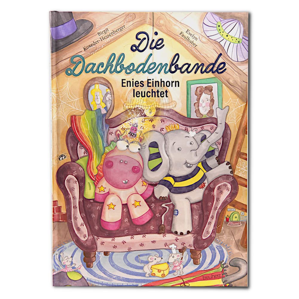 Die Dachbodenbande: Enies Einhorn leuchtet Children's books