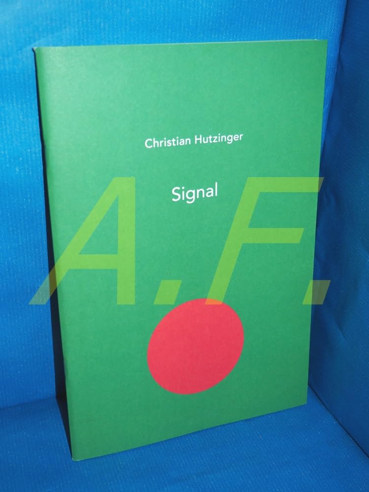 Christian Hutzinger - Signal Film, Art & Culture
