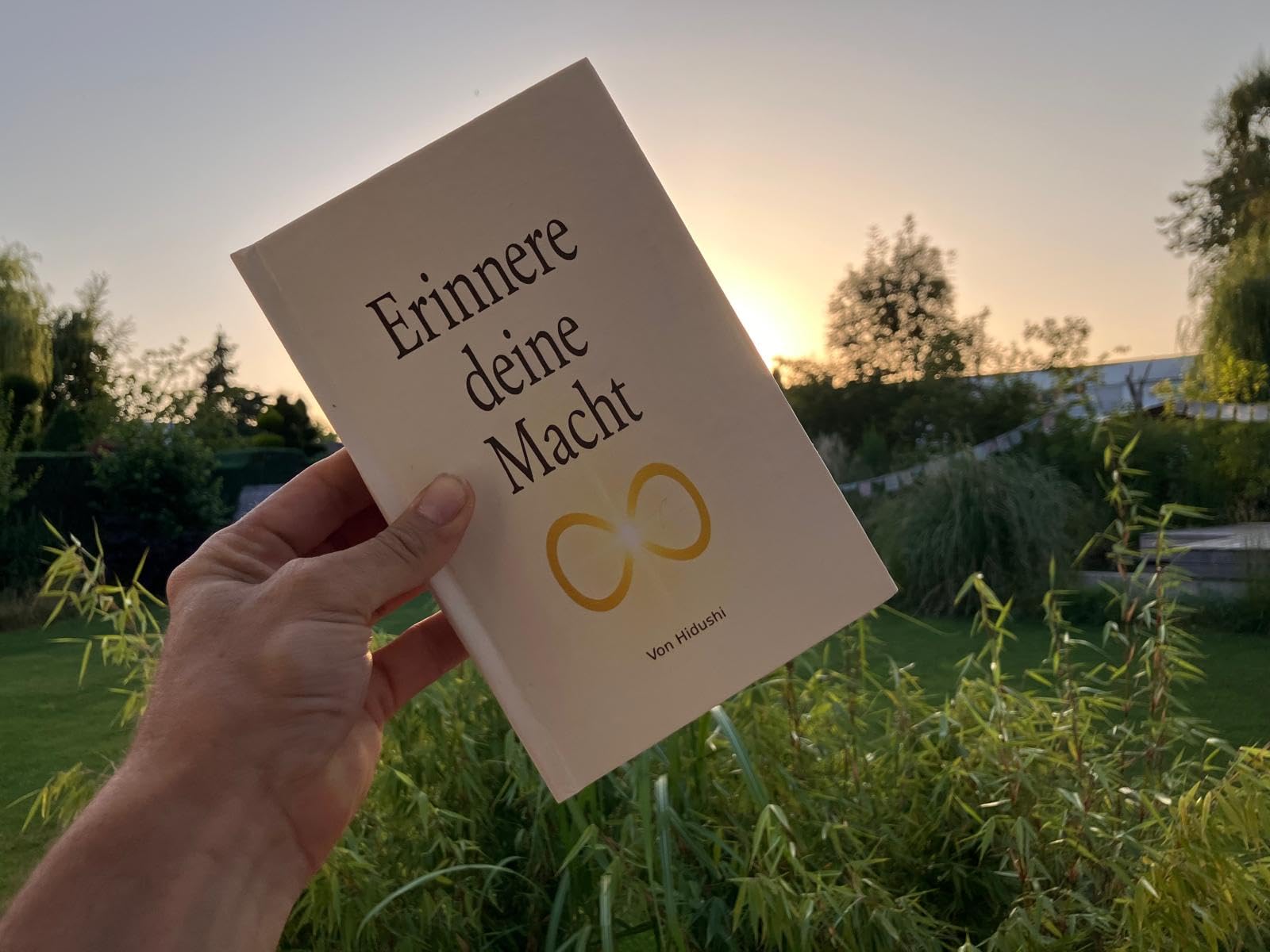 Erinnere deine Macht, Spirituelles Selbsthilfebuch von Hidushi, Hardcover, Deutsch, Motivierende Lebensweisheiten Psychology