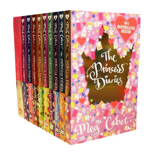 The Princess Diaries Collection Meg Cabot 10 Books Set (The Princess Diaries, Take Two, Third Time Lucky, Mia Goes Fourth, Give Me Five, Sixsational, Seventh Heaven, After Eight, The Princess Diaries to the Nine, The Princess Diaries Ten out of Ten) Books