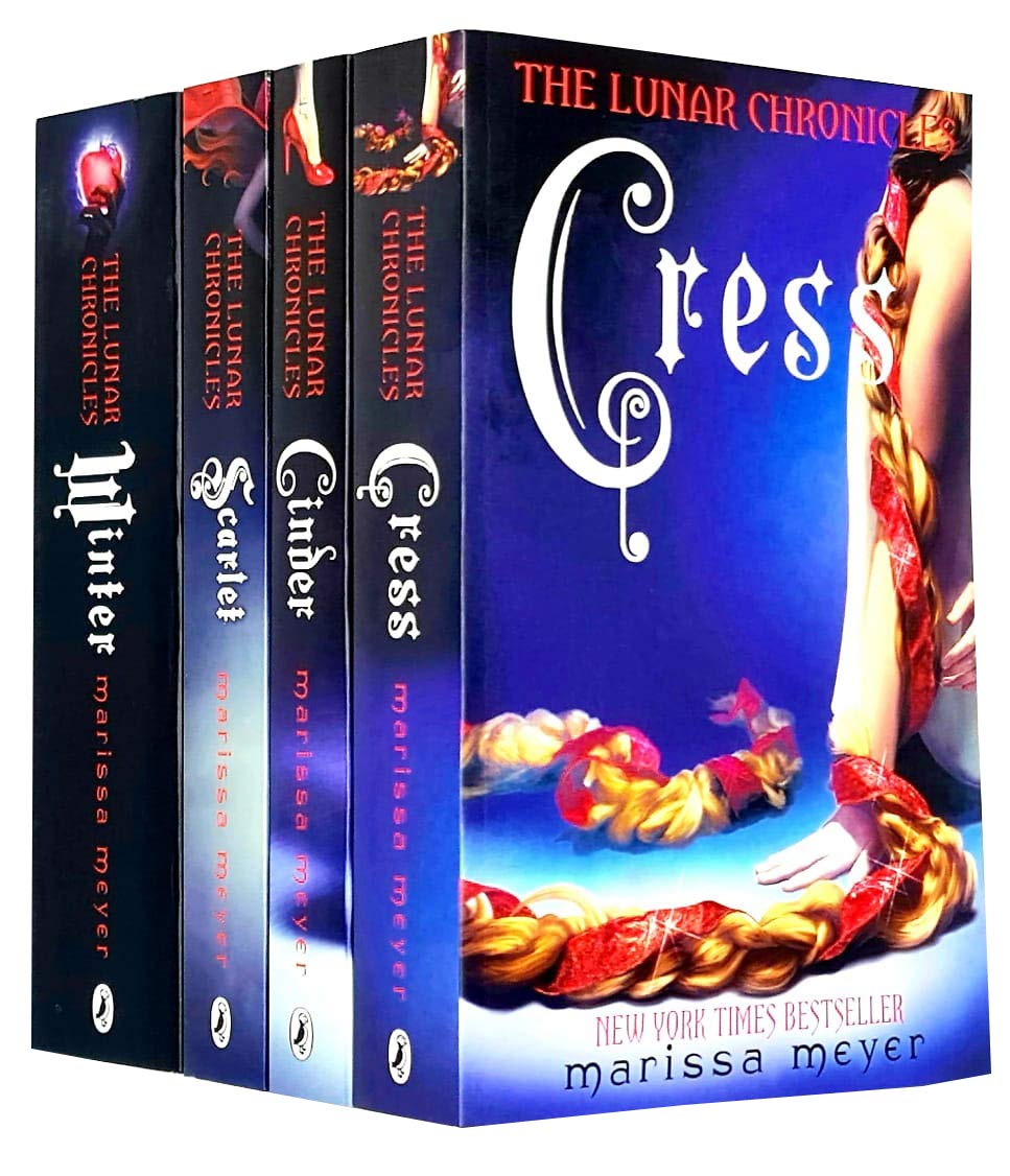 Pan Marissa Meyer Lunar Chronicles Series Collection 4 Books Set- Cinder, Scarlet, Cress, Winter book