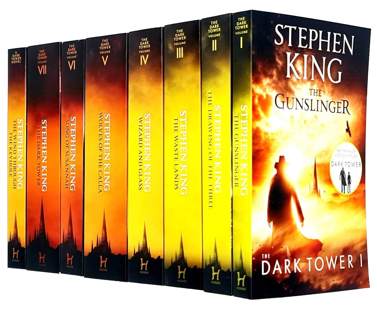 Stephen King Dark Tower Collection 8 Books Set (1 to 8 Books Set) (The Gunslinger, the Drawing of the Three, the Waste Lands, Wizard and Glass, Wolves of the Calla, Song of Susannah, The Dark Tower & The Wind through the Keyhole) book