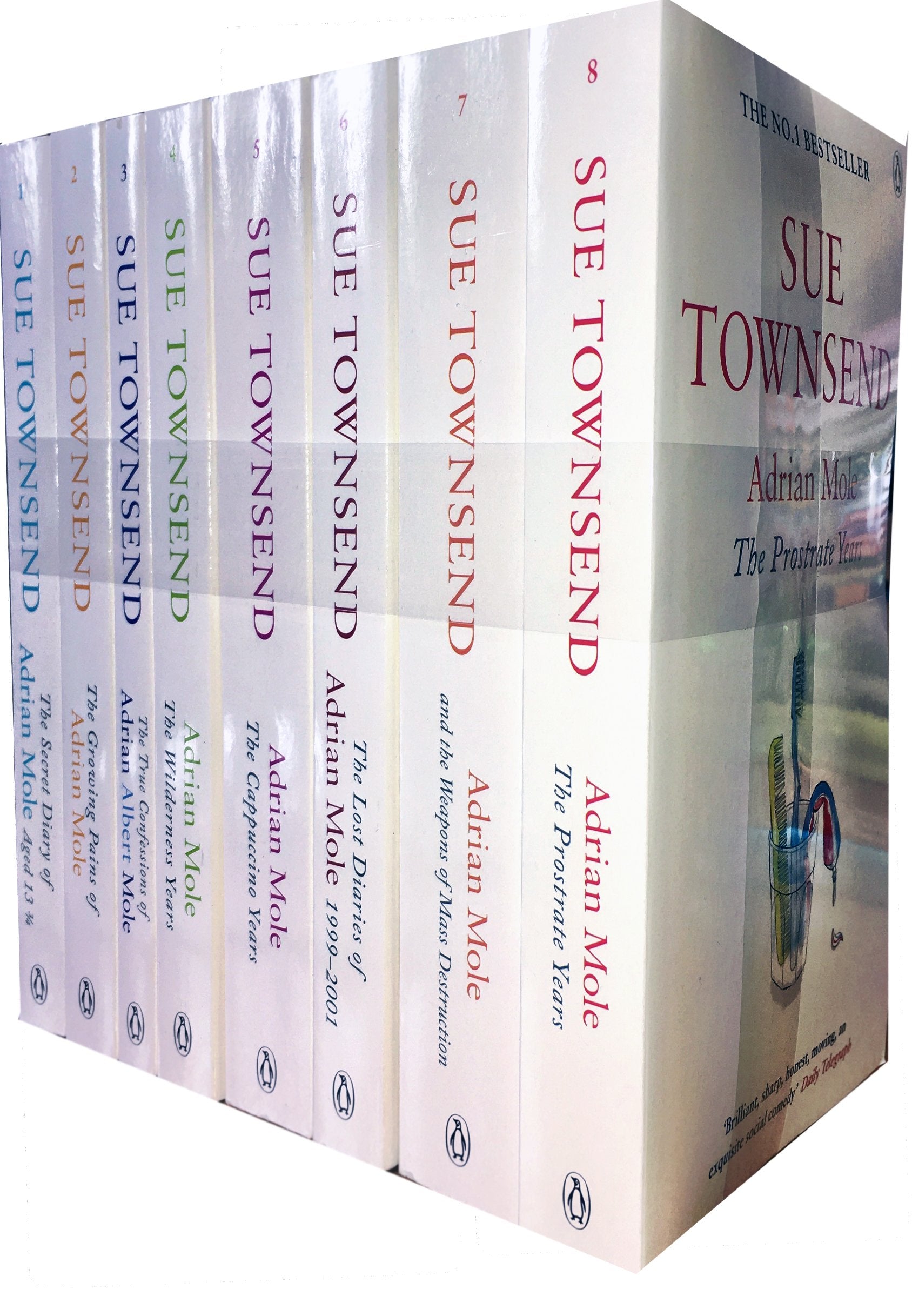 Adrian Mole Pack 7 Books Collection RRP55.93 (The Secret Diary of Adrian Mol... Non-fiction