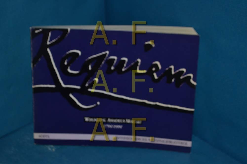 Requiem. Wolfgang Amadeus Mozart 1791/1991. Katalog Books