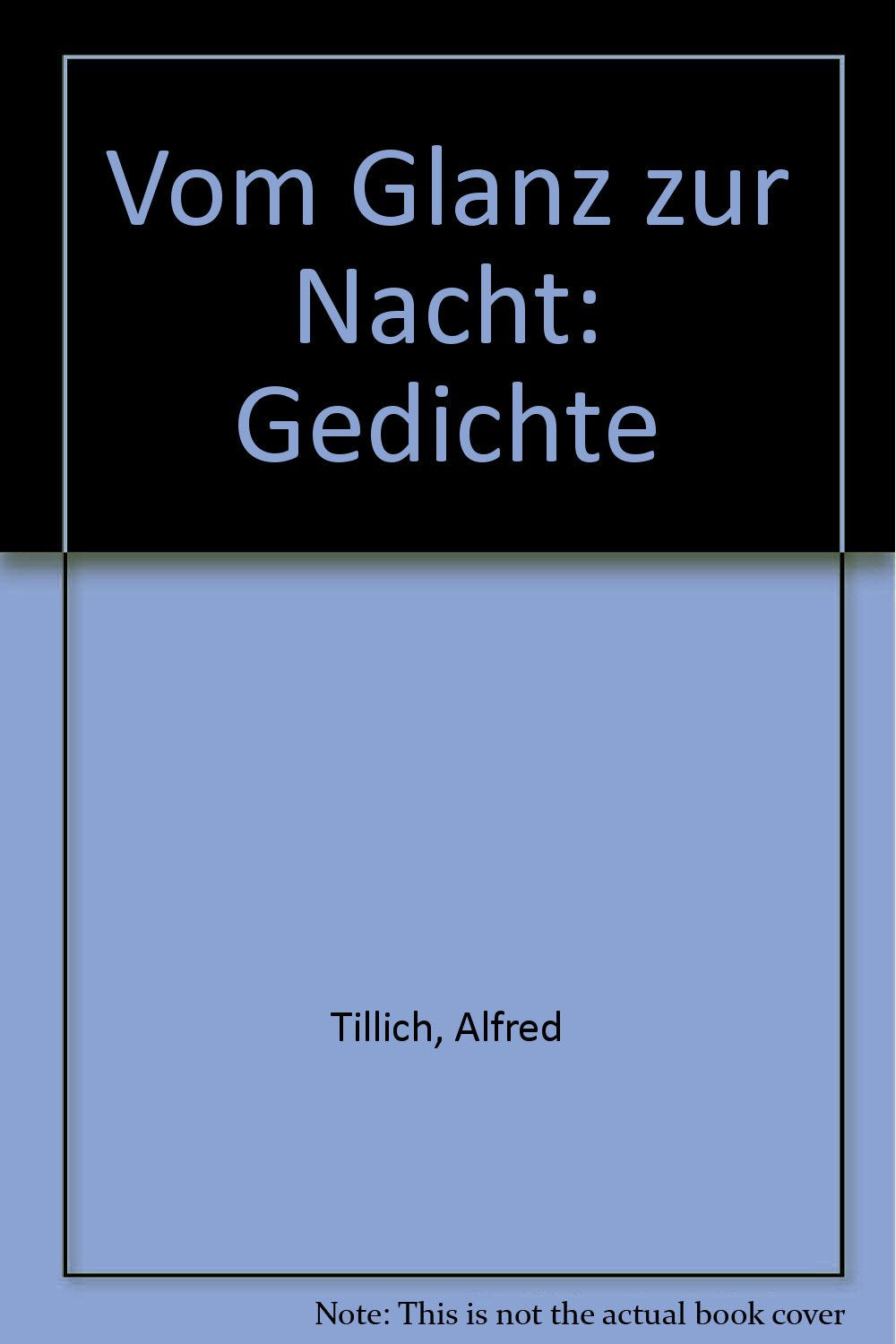 Vom Glanz zur Nacht Books