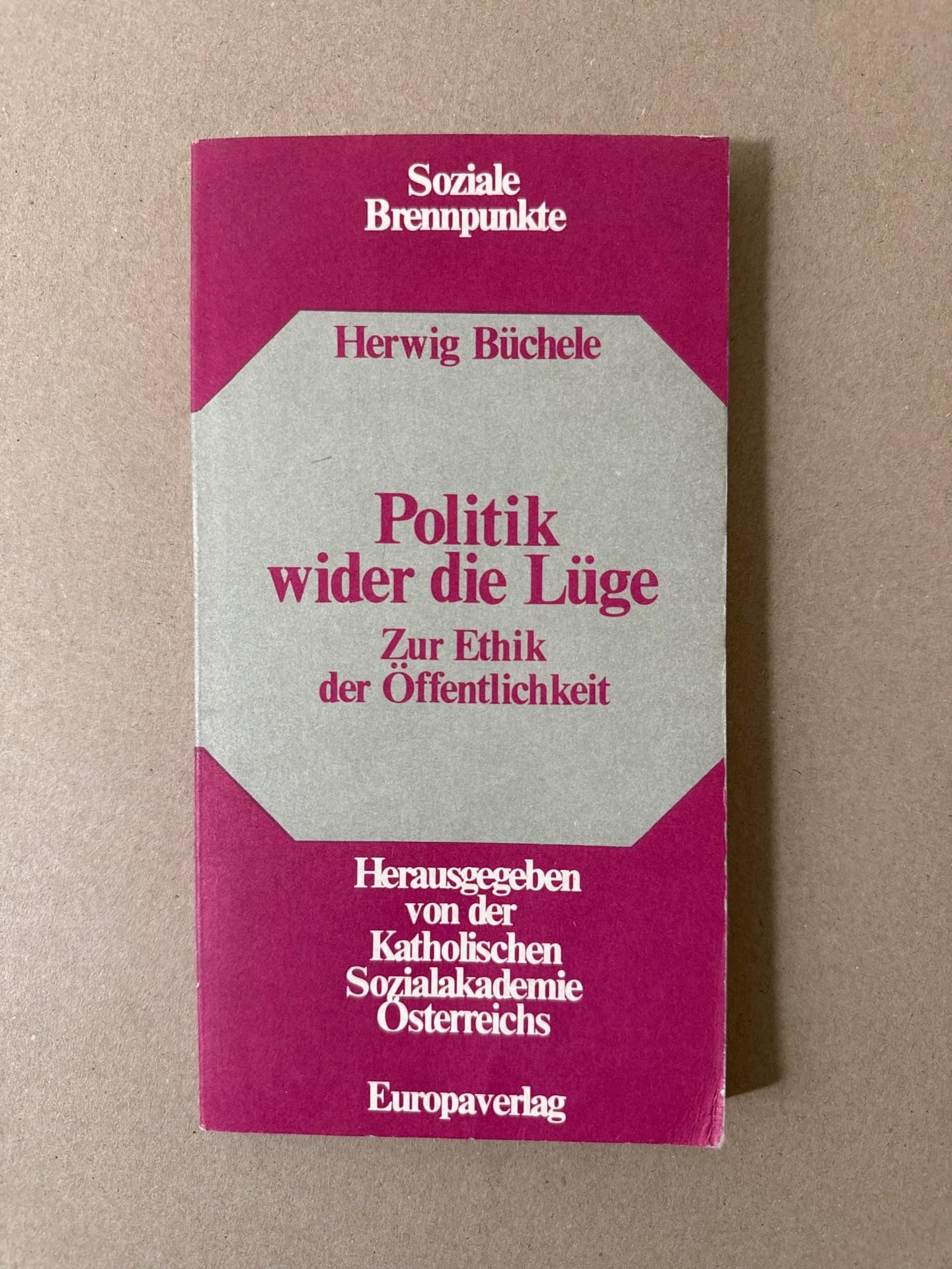 Politik wider die Lüge. Zur Ethik der Öffentlichkeit Books