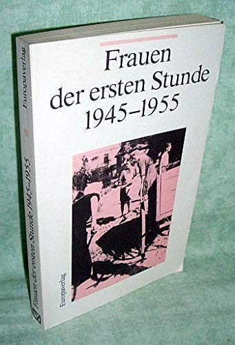 Frauen der ersten Stunde 1945-1955 Books