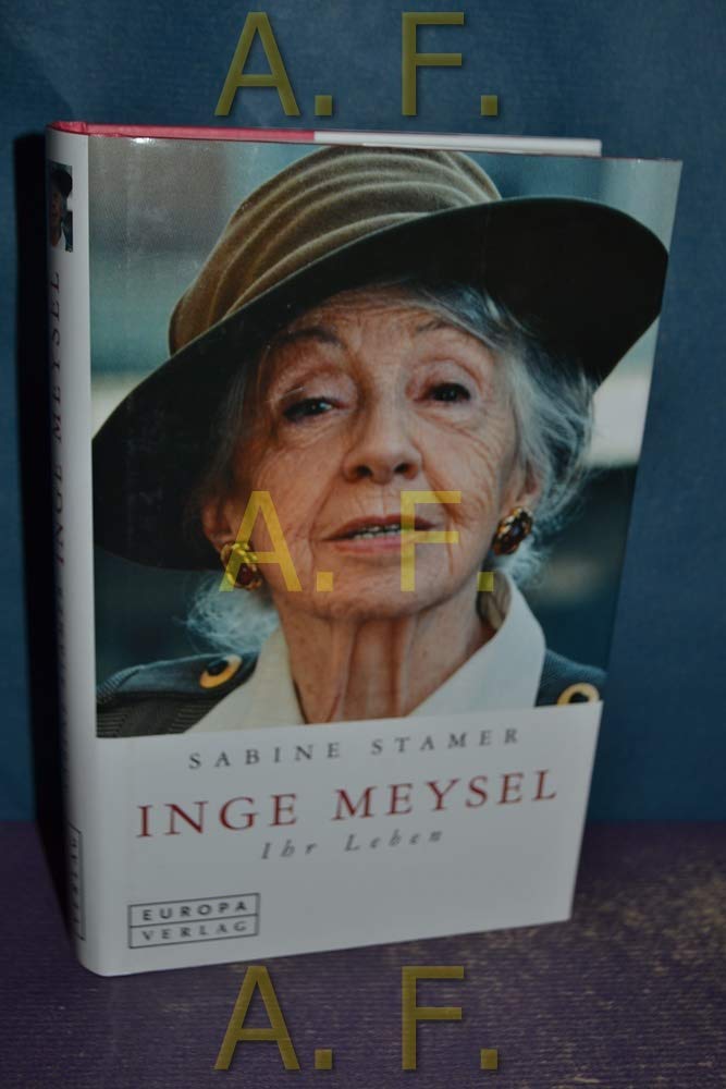 Product Image: Inge Meysel. Biographie