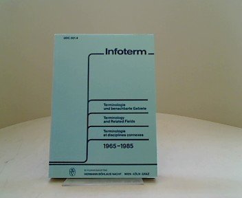 Terminologie und benachbarte Gebiete / Terminology and Related Fields /Terminologie et disciplines connexes: 1965-1985 Books
