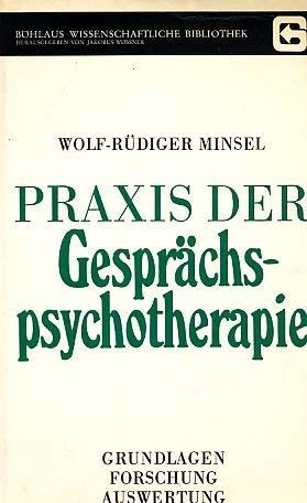 Praxis der Gesprächspsychotherapie: Grundlagen - Forschung - Auswertung Books