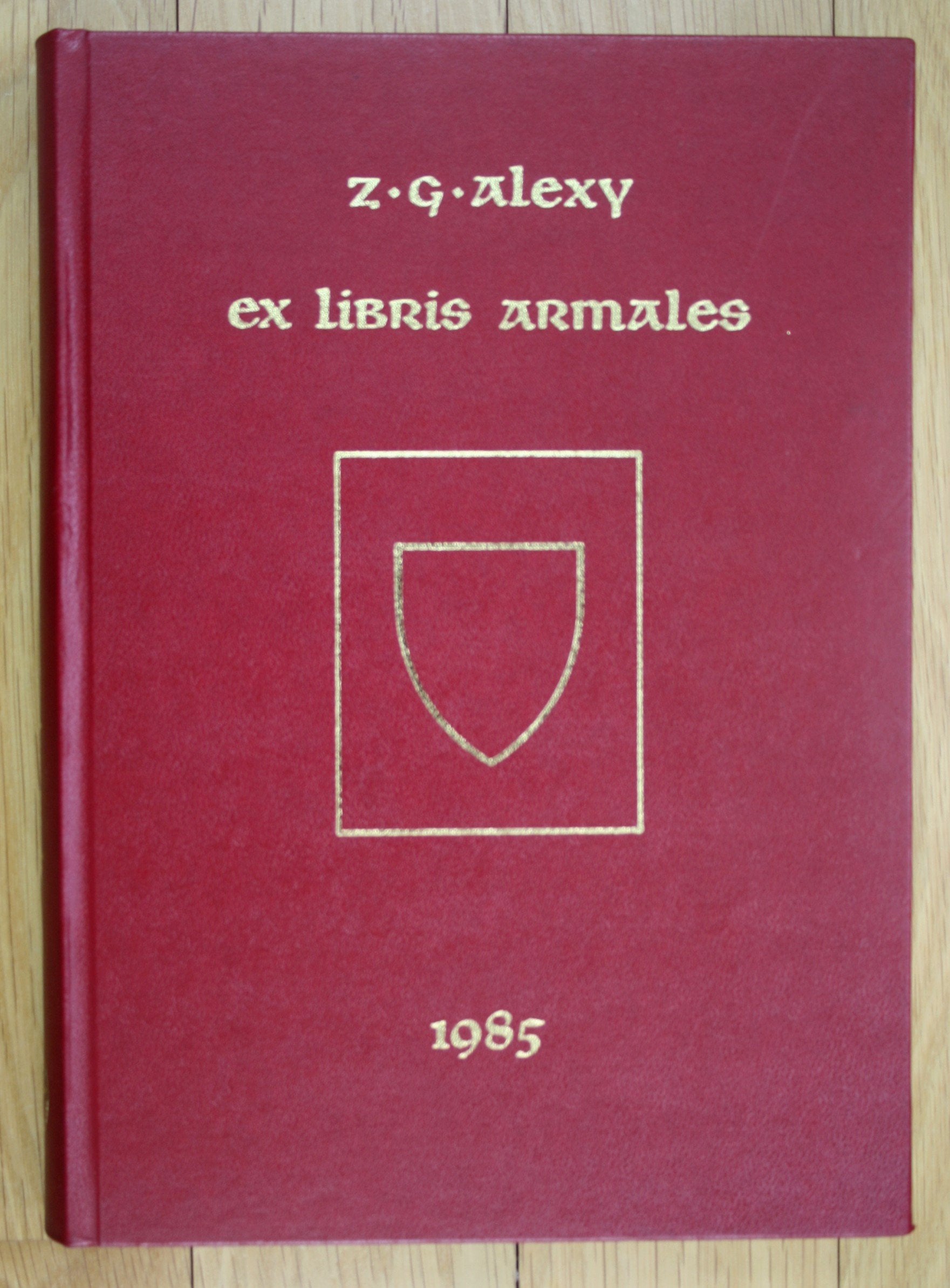 Ex libris Armales. Curriculis vitae adnexis cotemporaneorum de arte et scientia armorum bene meritorum: Band 2, 1984 Books