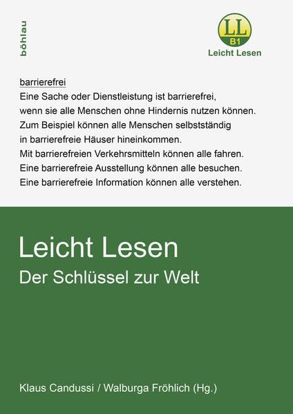 Leicht Lesen: Der Schlüssel zur Welt Study Guides