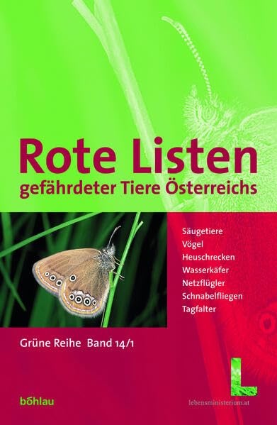 Rote Listen gefährdeter Tiere Österreichs Leisure, Home & Garden