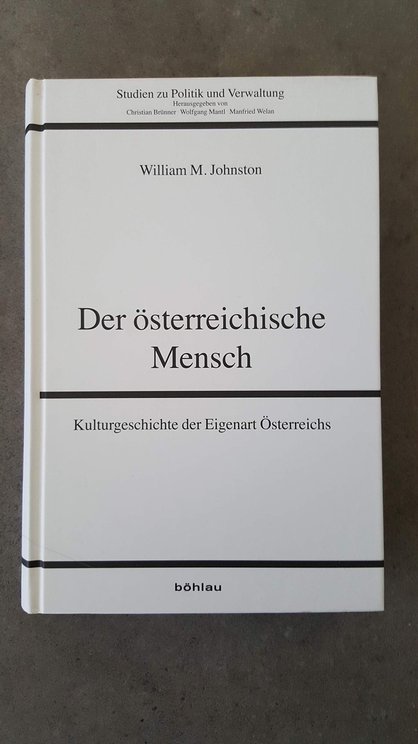 Der österreichische Mensch Books
