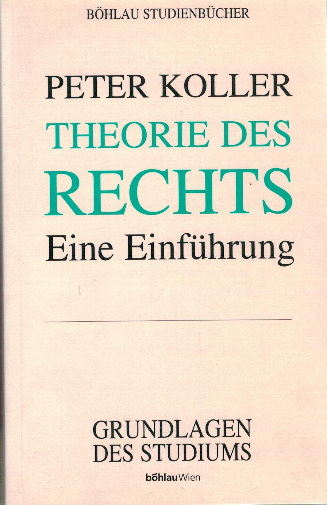 Theorie des Rechts Law