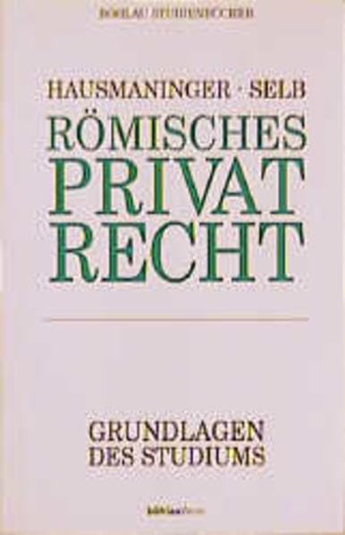 Römisches Privatrecht Law