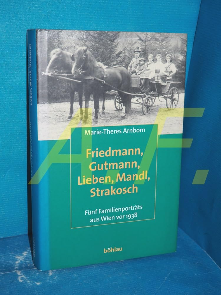 Friedmann, Gutmann, Lieben, Mandl und Strakosch: Fünf Familienporträts aus Wien vor 1938 Memories