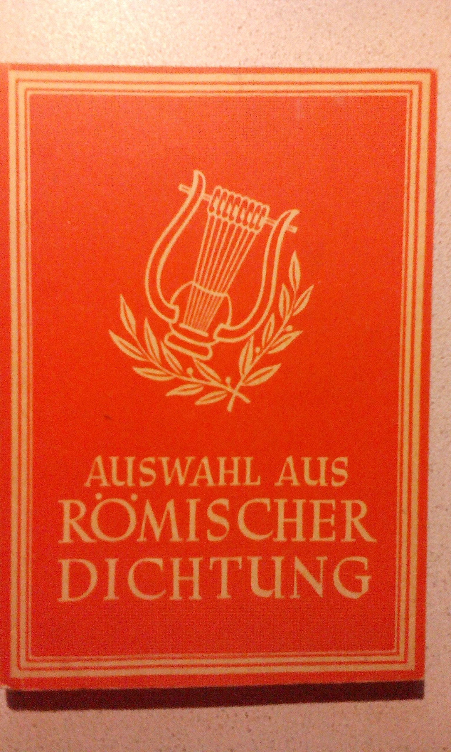 Auswahl aus römischer Dichtung Books