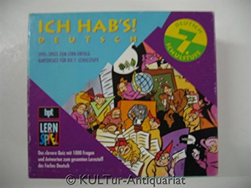 ICH HAB`S! DEUTSCH. Spiel-Spaß zum Lernerfolg für die 7. Schulstufe. Books