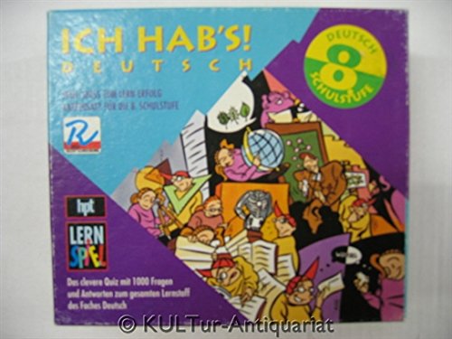ICH HAB`S! DEUTSCH. Spiel-Spaß zum Lernerfolg für die 8. Schulstufe. book