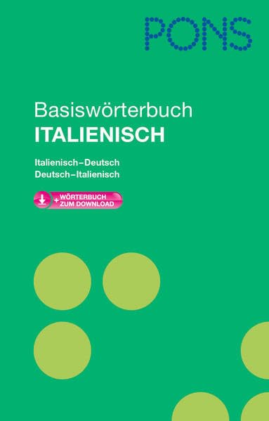 PONS Basiswörterbuch Italienisch-Deutsch/Deutsch-Italienisch General education