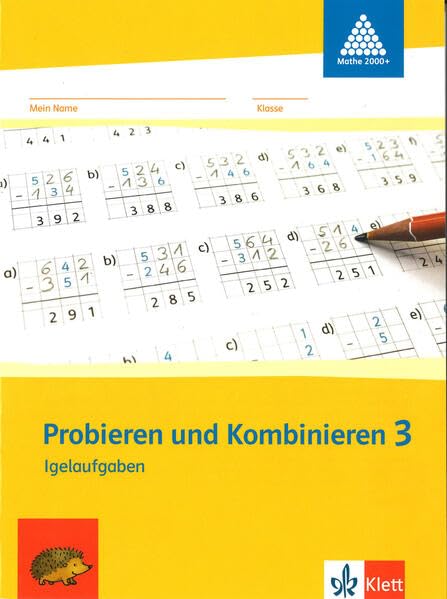 mathe 2000. Probieren und Kombinieren 3, Arbeitsheft Study Guides