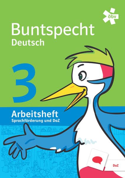 Buntspecht Deutsch 3. Sprachförderung und DaZ, Arbeitsheft Study Guides