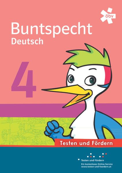 Buntspecht Deutsch 4. Testen und Fördern, Arbeitsheft: Arbeitsheft Testen und Fördern 4 Study Guides