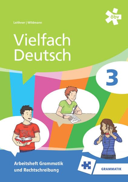 Vielfach Deutsch 3, Arbeitsheft Grammatik und Rechtschreibung Study Guides