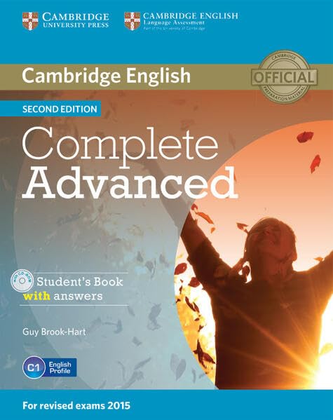 Complete Advanced, 2nd edition. Student's Book with answers with CD-ROM, Schülerbuch mit CD-ROM Foreign Languages ​​& Dictionaries