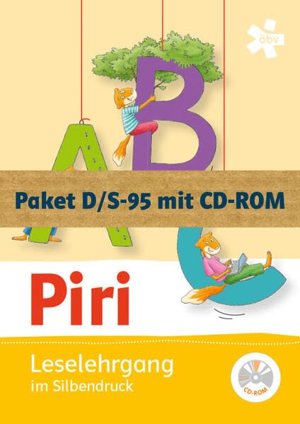 Piri, Paket Schreibschrift S-95 mit CD-ROM (Leselehrgang D mit CD-ROM, Arbeitsheft D/S-95, Übungsheft D/S-95) (Piri: Deutschfibel) Study Guides