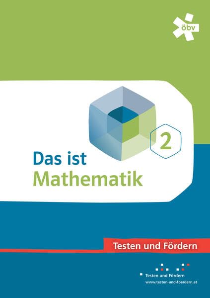 Das ist Mathematik 2. Testen und Fördern, Arbeitsheft: Arbeitsheft Testen und Fördern 2 Study Guides