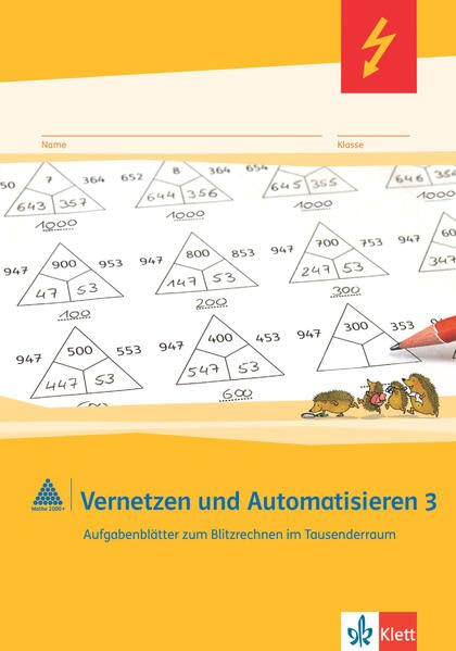 mathe 2000. Vernetzen und Automatisieren 3, Arbeitsheft Study Guides