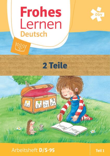 Frohes Lernen Deutsch, Arbeitsheft Druckschrift mit integriertem Schreibschriftlehrgang S-95 Study Guides