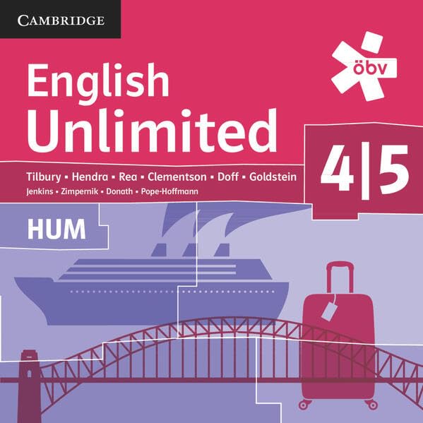 English Unlimited HUM 4/5, Audio-CDs Foreign Languages ​​& Dictionaries
