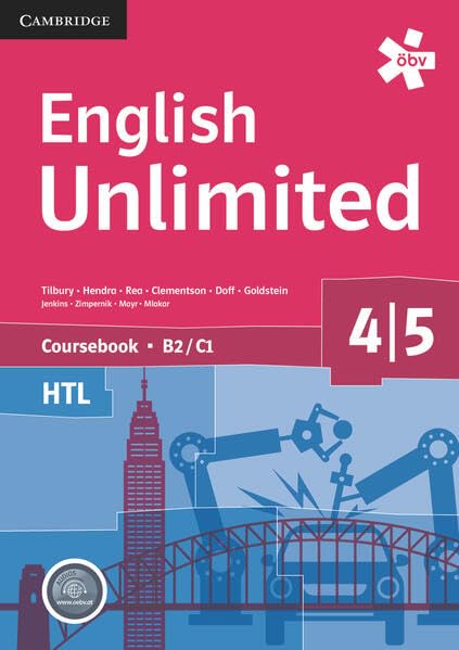 English Unlimited HTL 4/5, Schülerbuch + E-Book Foreign Languages ​​& Dictionaries