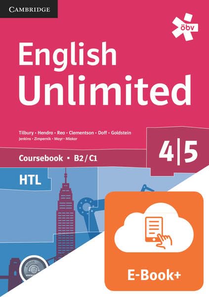 English Unlimited HTL 4/5, Schülerbuch mit E-BOOK+ Foreign Languages ​​& Dictionaries