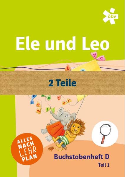 Ele und Leo, Arbeitsheft zum Leselehrgang in Druckschrift (inkl. Klebebuchstaben) Study Guides