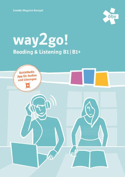 way2go! Kompetenztraining Reading & Listening B1 + E-Book Foreign Languages ​​& Dictionaries