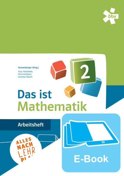 Product Image: Das ist Mathematik 2, Arbeitsheft + E-Book