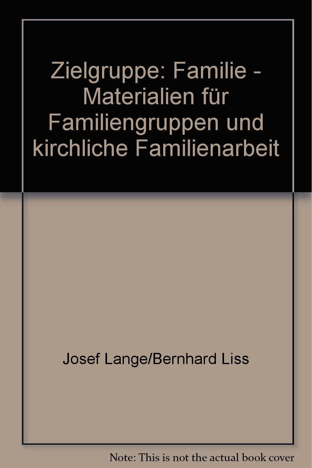 Zielgruppe: Familie - Materialien für Familiengruppen und kirchliche Familienarbeit Books