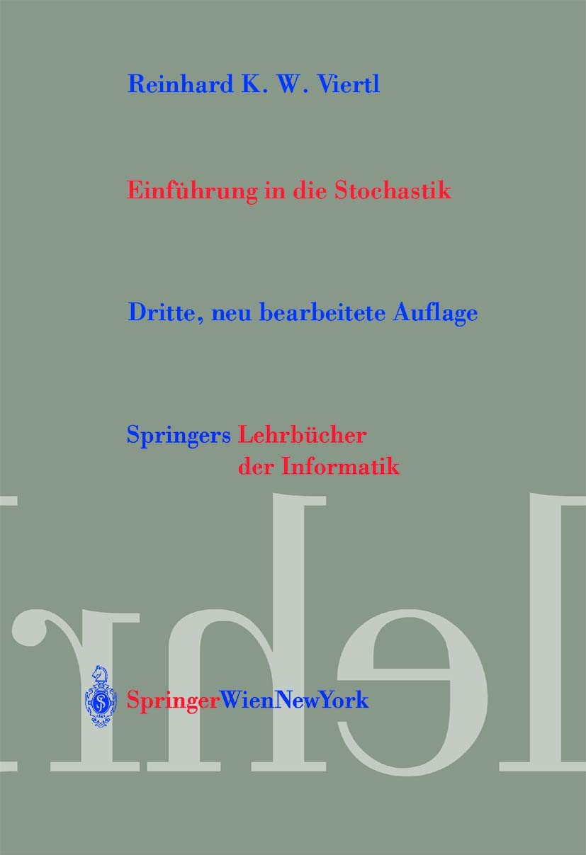 Einführung in die Stochastik Computer Science