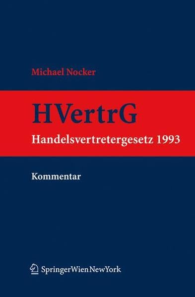 Kommentar zum Handelsvertretergesetz 1993 (HVertrG 1993) Law
