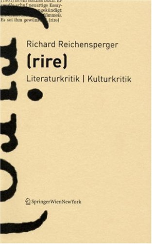 (rire): Literaturkritik / Kulturkritik (Edition Transfer) Books