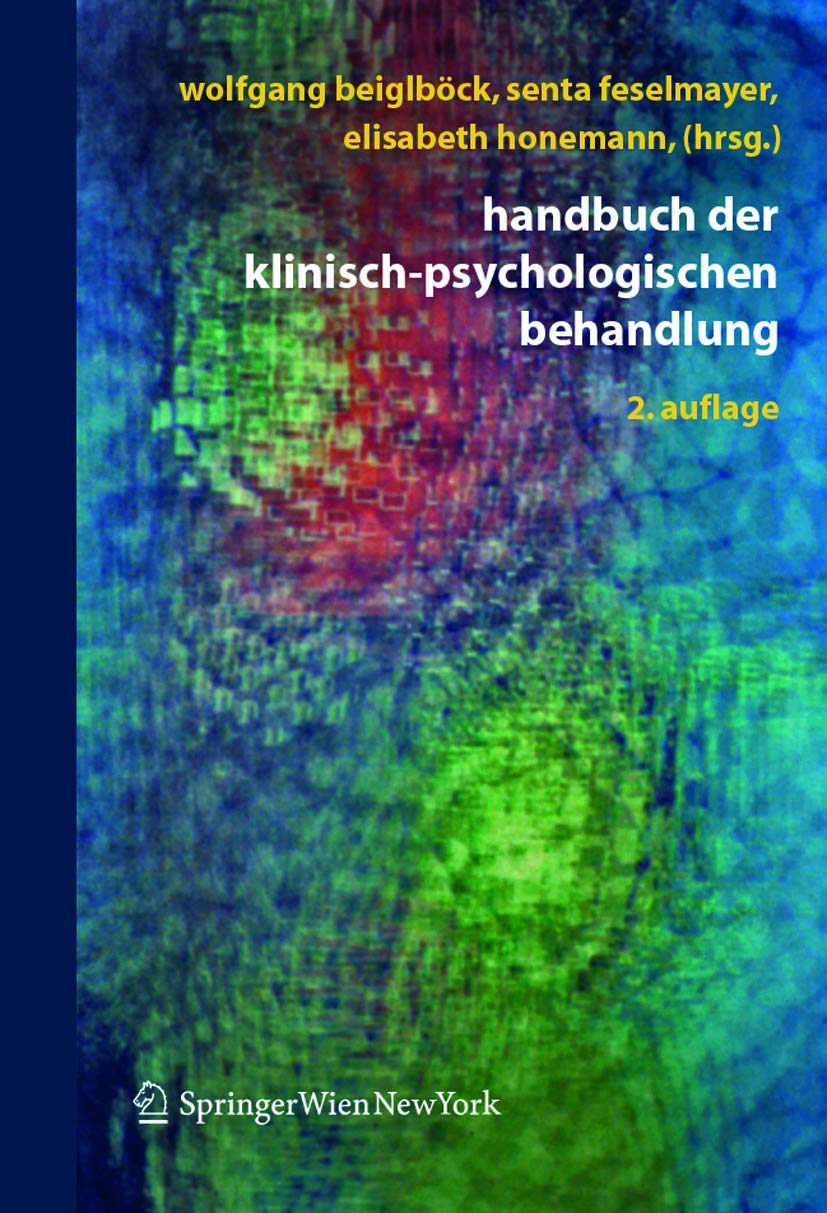 Handbuch der klinisch-psychologischen Behandlung Medicine