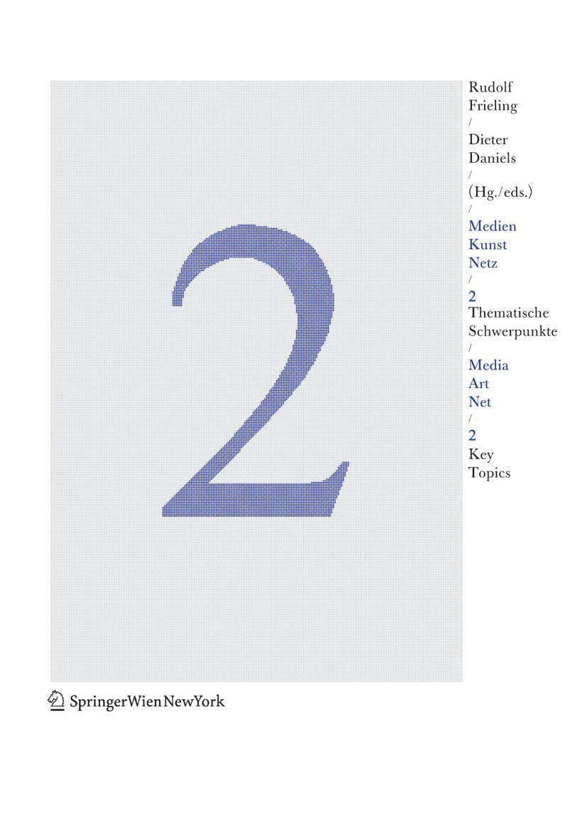 Medien Kunst Netz 2 / Media Art Net 2 book