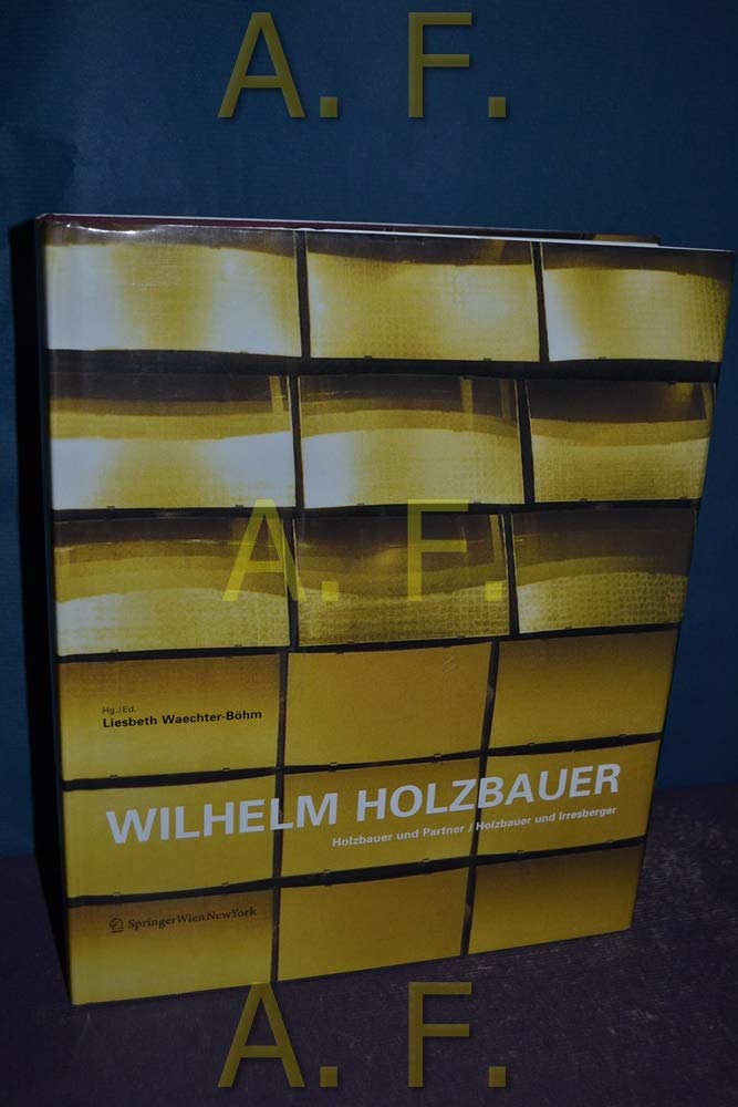 Wilhelm Holzbauer: Holzbauer und Partner / Holzbauer und Irresberger, Holzbauer and Partners / Holzbauer and Irresberger Art & Literature Books