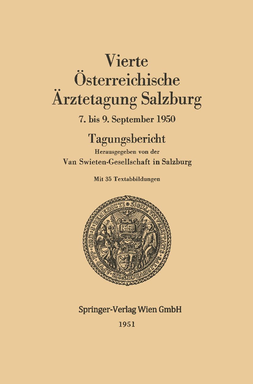 Salzburg, 6. bis 9. September 1950 Medicine